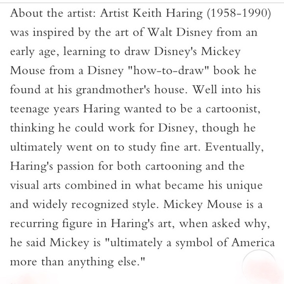 COACH NWT DISNEY x KEITH HARING Academy Pouch 5220 - Picture 13 of 14